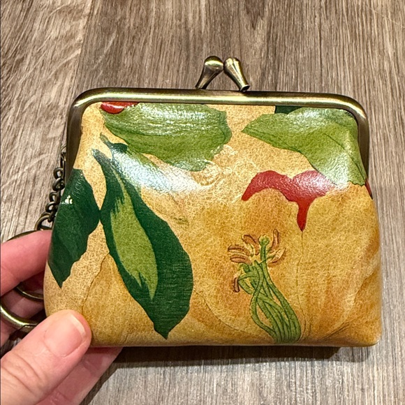 Patricia Nash Spring Lily Borse Coin Purse - Picture 2 of 7